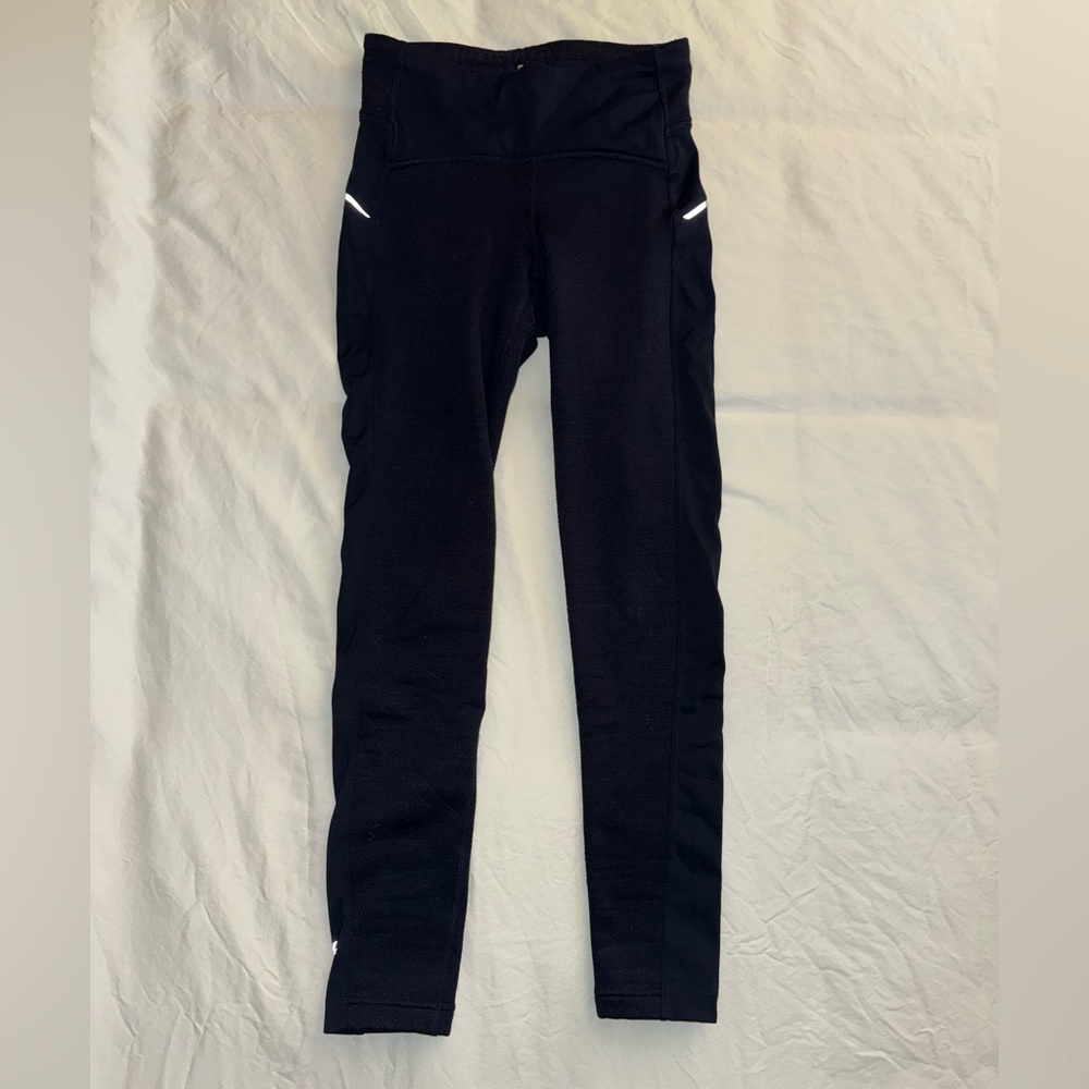 Athleta Fleece lined winter leggings